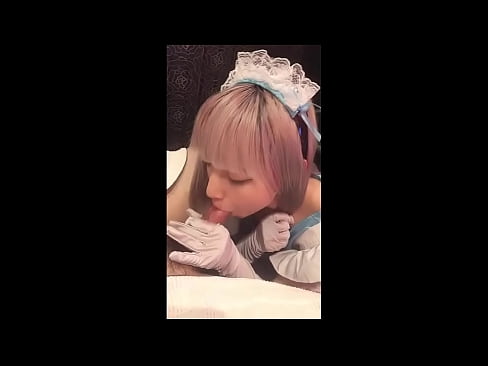❤️ Idolo giapponese [mayuka], costume da cameriera francese, parte 1, pompino e masturbazione con lozione ☑ Solo porno à co.robosexshop.ru ❤